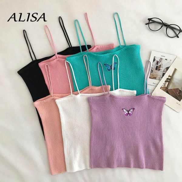 women's tanks & camis women y2k crop t shirt summer embroidery cute woman cropped spaghetti strap, White
women's tanks & camis women y2k crop t shirt summer embroidery cute woman cropped spaghetti strap, White