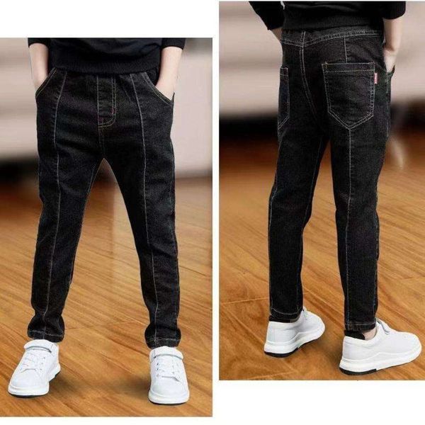 d boy's pants children's jeans boy's pants single pants plush autumn winter 2021 korean version high elastic slim feet, Blue
d boy's pants children's jeans boy's pants single pants plush autumn winter 2021 korean version high elastic slim feet, Blue