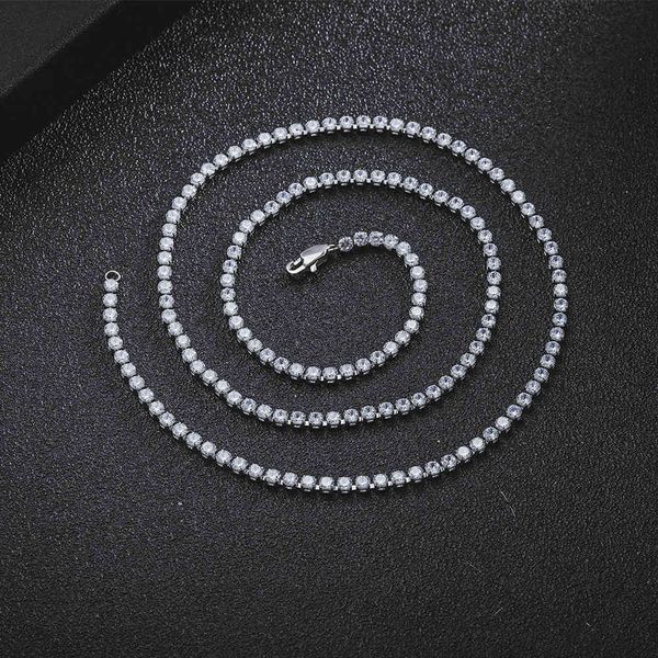 ins titanium steel necklace fashion brand single claw inlaid brick haoshi simple men and women hip hop, Silver
ins titanium steel necklace fashion brand single claw inlaid brick haoshi simple men and women hip hop, Silver
