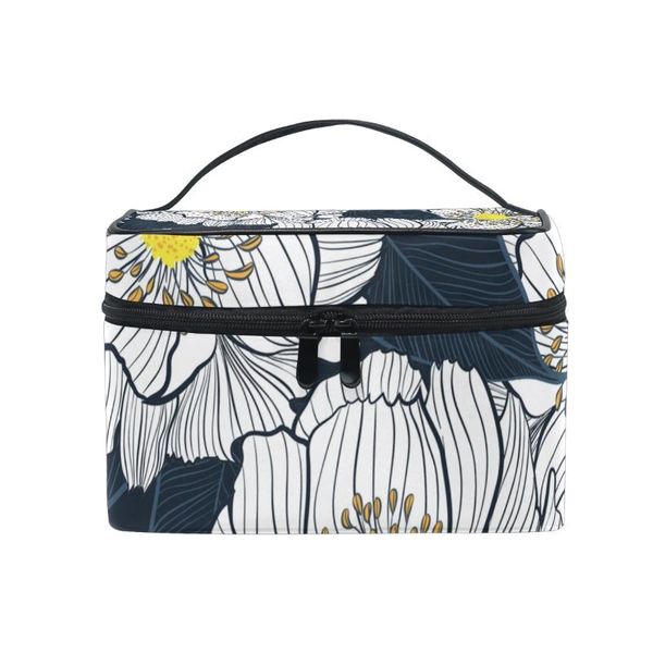 fengju cosmetic bag portable travel organizer hanging toiletry case storage tote for girls woman white flower
fengju cosmetic bag portable travel organizer hanging toiletry case storage tote for girls woman white flower
