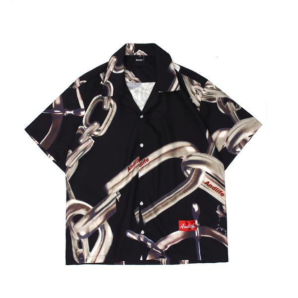 2021 new chain print streetwear summer shirts short sleeve men and women oversize casual hawaiian shirt lapel hip hop loose r iddp, White;black
2021 new chain print streetwear summer shirts short sleeve men and women oversize casual hawaiian shirt lapel hip hop loose r iddp, White;black