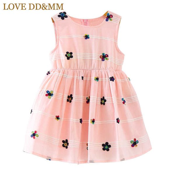 love dd&mm girls dresses summer children's clothing girls fashion color embroidery flowers sweet vest princess dress 210715, Red;yellow
love dd&mm girls dresses summer children's clothing girls fashion color embroidery flowers sweet vest princess dress 210715, Red;yellow