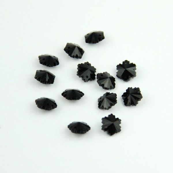 black color 14mm with 2 holes 50pcs glass snowflake beads crystal prism chandelier beads for home decorationing
black color 14mm with 2 holes 50pcs glass snowflake beads crystal prism chandelier beads for home decorationing