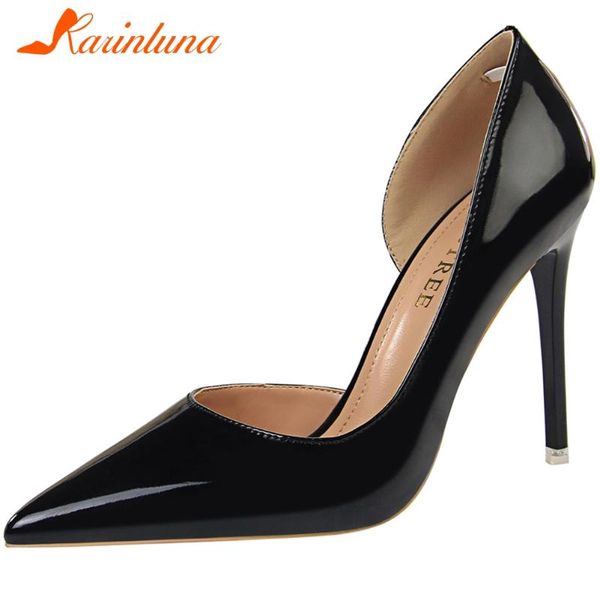 dress shoes karin pointed toe evening pumps elegant shallow high thin heels women classic spring metallic woman, Black
dress shoes karin pointed toe evening pumps elegant shallow high thin heels women classic spring metallic woman, Black