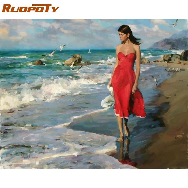 paintings ruopoty frame seaside girl diy painting by numbers figure acrylic paint modern wall art picture for home decors 40x50
paintings ruopoty frame seaside girl diy painting by numbers figure acrylic paint modern wall art picture for home decors 40x50
