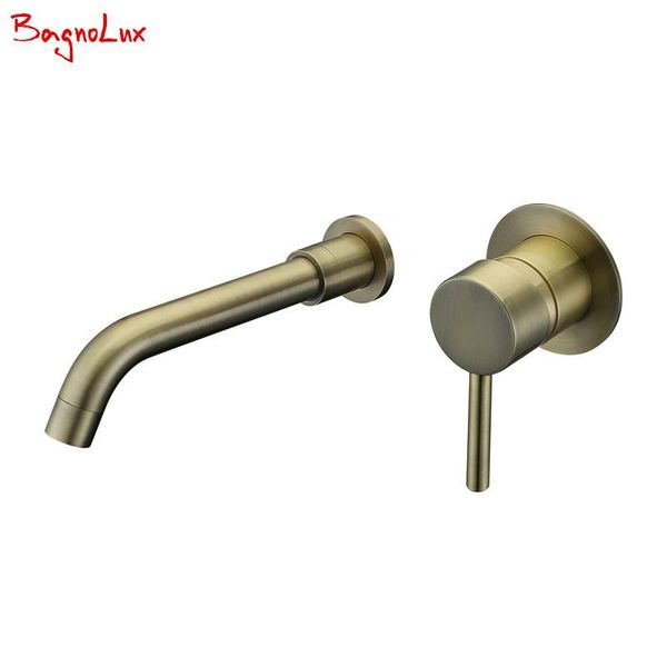 bathroom sink faucets bagnolux includes 10 yr warranty fixed swivel spout wall mounted brushed bronze antique faucet - less rough-in valve
bathroom sink faucets bagnolux includes 10 yr warranty fixed swivel spout wall mounted brushed bronze antique faucet - less rough-in valve