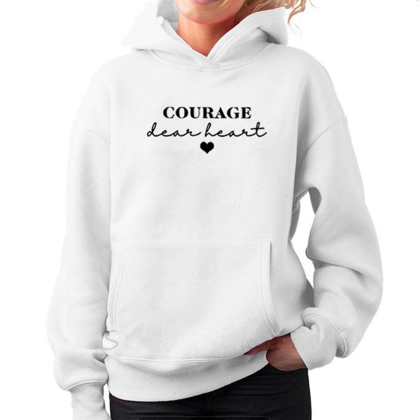women's hoodies & sweatshirts courage dear heart printed for women pullover fleece loose black white with hoodie girls
women's hoodies & sweatshirts courage dear heart printed for women pullover fleece loose black white with hoodie girls