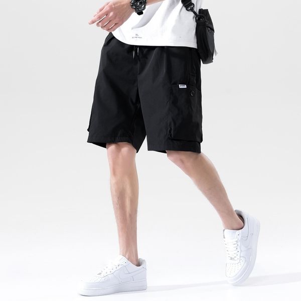 new summer thin sportswear shorts, men's loose fit, large size drawstring fashion brand, casual black 5-cent, White;black
new summer thin sportswear shorts, men's loose fit, large size drawstring fashion brand, casual black 5-cent, White;black