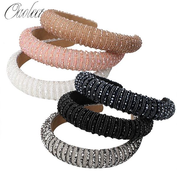 oaoleer baroque women hair bands solid full crystal head bands for women hoops vintage glitter diamond fashion hair accessories, Slivery;white
oaoleer baroque women hair bands solid full crystal head bands for women hoops vintage glitter diamond fashion hair accessories, Slivery;white