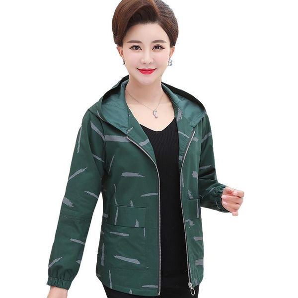 women's jackets plus size 4xl 2021 women short coat windbreaker long-sleeve hooded zipper coats elegant casual jacket female outwear, Black;brown
women's jackets plus size 4xl 2021 women short coat windbreaker long-sleeve hooded zipper coats elegant casual jacket female outwear, Black;brown