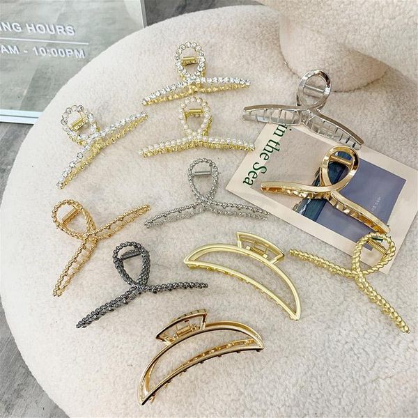 hair clips & barrettes ladies metal woman accessories chic hairpins girls ornaments crab hairgrip, Golden;silver
hair clips & barrettes ladies metal woman accessories chic hairpins girls ornaments crab hairgrip, Golden;silver