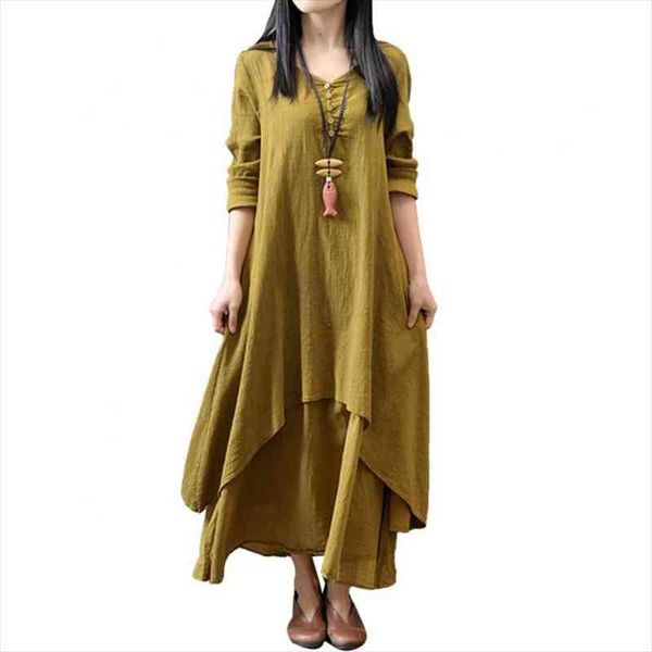 70% sell plus size womens dress oversized solid color long sleeve baggy loose layered maxi, Black;gray
70% sell plus size womens dress oversized solid color long sleeve baggy loose layered maxi, Black;gray