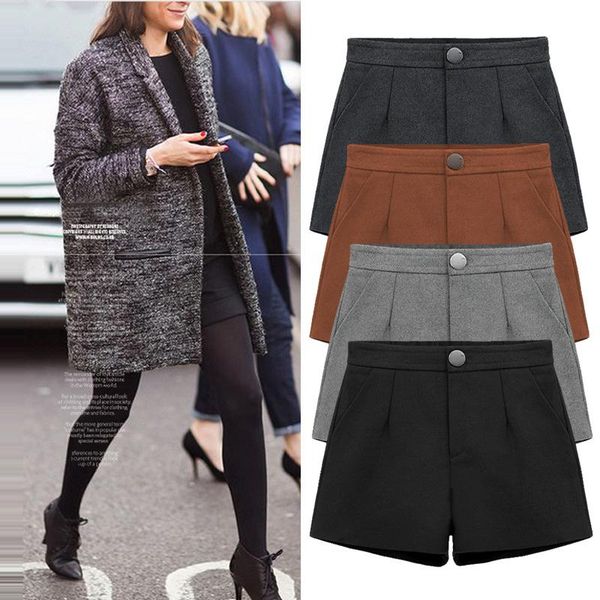 women's shorts 2021 autumn winter formal plus size 6xl women korean high waist wide leg female gray black casual bottom, White;black
women's shorts 2021 autumn winter formal plus size 6xl women korean high waist wide leg female gray black casual bottom, White;black