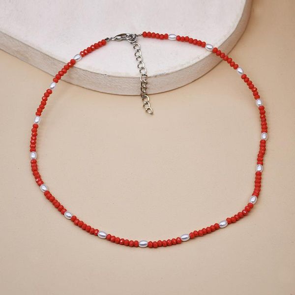 chains bohemia pearl beads beaded necklace for women fashion solid color choker party beach gift jewelry, Silver
chains bohemia pearl beads beaded necklace for women fashion solid color choker party beach gift jewelry, Silver