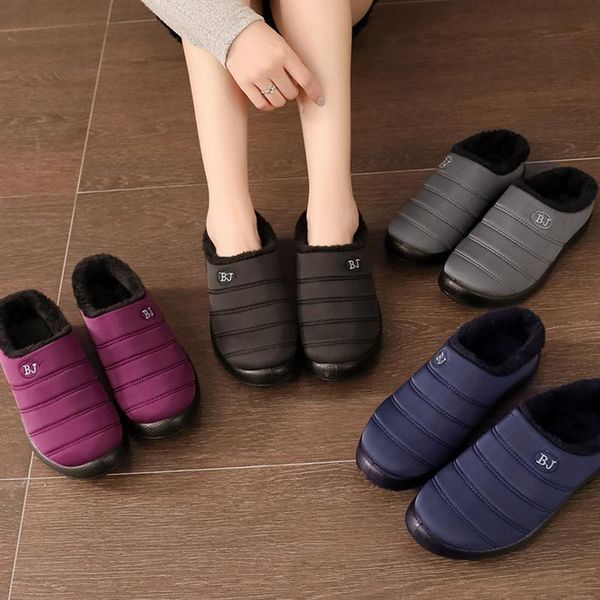 slippers womens waterproof snow winter shoes fur lined warm ankle boots slip on outdoor booties comfortable for women, Black
slippers womens waterproof snow winter shoes fur lined warm ankle boots slip on outdoor booties comfortable for women, Black