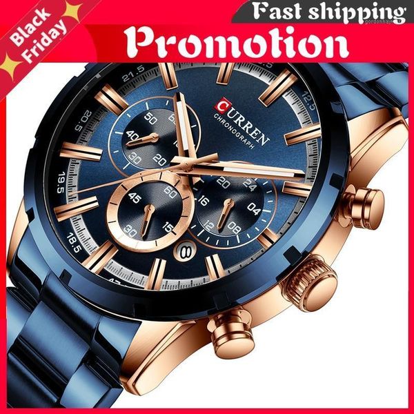 wristwatches 2021 brand mens watches luxury chronograph sport waterproof quartz watch men full steel business clock wristwatch, Slivery;brown
wristwatches 2021 brand mens watches luxury chronograph sport waterproof quartz watch men full steel business clock wristwatch, Slivery;brown