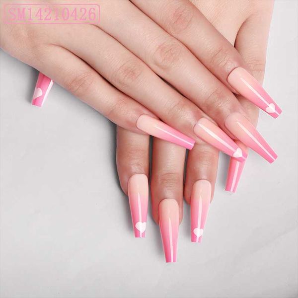 false nails 24pcs long coffin wearable ballerina artificial fake full cover nail tips press glue detachable manicure tool, Red;gold
false nails 24pcs long coffin wearable ballerina artificial fake full cover nail tips press glue detachable manicure tool, Red;gold