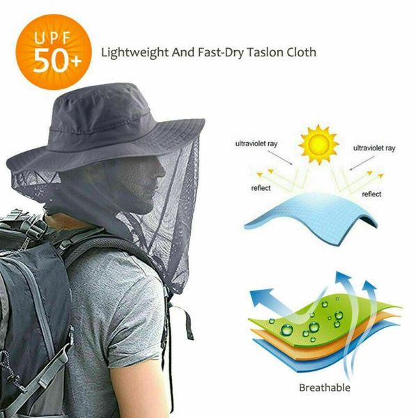 mosquito head net sun hat bug bee protection mesh fishing outdoor men women cap face travel survival
mosquito head net sun hat bug bee protection mesh fishing outdoor men women cap face travel survival