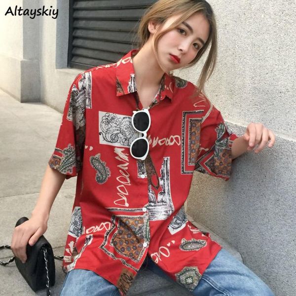 women's blouses & shirts women printed long sleeve french girl retro loose folk style chic tunic female ulzzang trendy cool daily leisu, White
women's blouses & shirts women printed long sleeve french girl retro loose folk style chic tunic female ulzzang trendy cool daily leisu, White