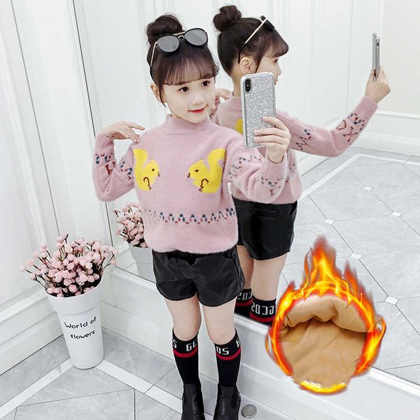 girls sweater baby's coat outwear 2021 charming plus velvet thicken warm winter autumn knitting jacket children's clothing y1024, Blue
girls sweater baby's coat outwear 2021 charming plus velvet thicken warm winter autumn knitting jacket children's clothing y1024, Blue