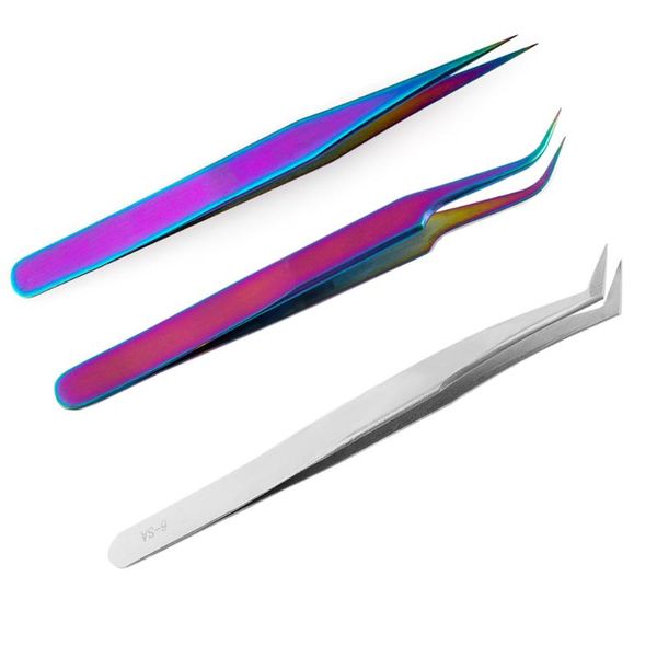 eyelash curler 1pc false tweezer stainless steel curved straight fake extension clip applicator beauty makeup supplies
eyelash curler 1pc false tweezer stainless steel curved straight fake extension clip applicator beauty makeup supplies