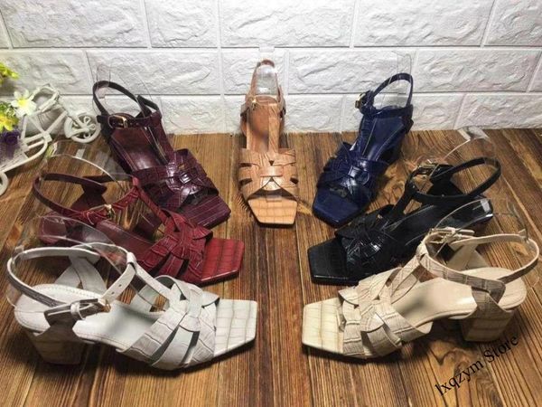 sandals women genuine leather square toe buckle strap rome summer ladies mid heel shoes handmade zapatos mujer, Black
sandals women genuine leather square toe buckle strap rome summer ladies mid heel shoes handmade zapatos mujer, Black