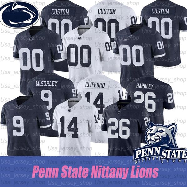custom penn state nittany lions #9 trace mcsorley #14 sean clifford #21 noah cain # 26 saquon barkley jerseys, Black
custom penn state nittany lions #9 trace mcsorley #14 sean clifford #21 noah cain # 26 saquon barkley jerseys, Black