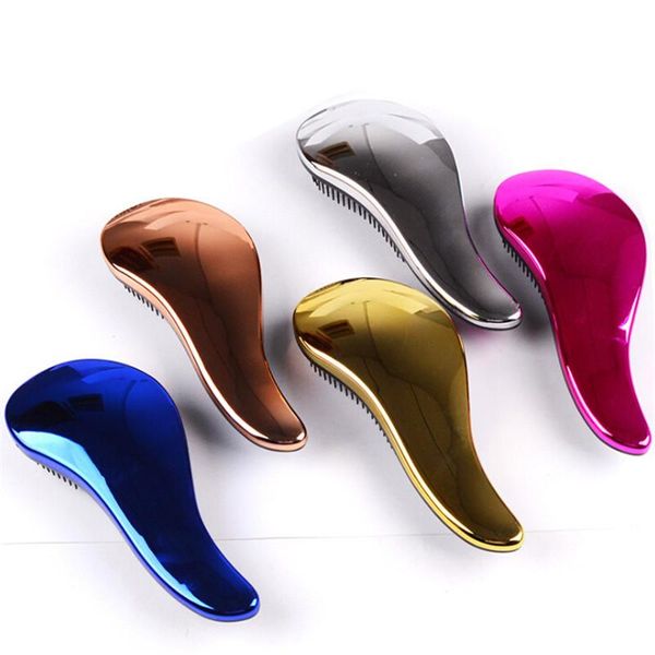 hair brushes anti-static brush comb styling shower electroplating detangling massage suitable for salon tools, Silver
hair brushes anti-static brush comb styling shower electroplating detangling massage suitable for salon tools, Silver