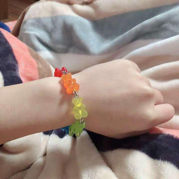 link, chain cute gummy bears bracelet stainless steel pendant charms bracelets for women men wrist ankle jewelry girls birthday gift, Black
link, chain cute gummy bears bracelet stainless steel pendant charms bracelets for women men wrist ankle jewelry girls birthday gift, Black