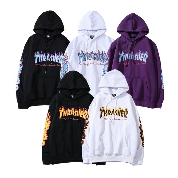chao br arm flame letter autumn winter hoodie with plush couple's same coat and loose hoodie, Black
chao br arm flame letter autumn winter hoodie with plush couple's same coat and loose hoodie, Black