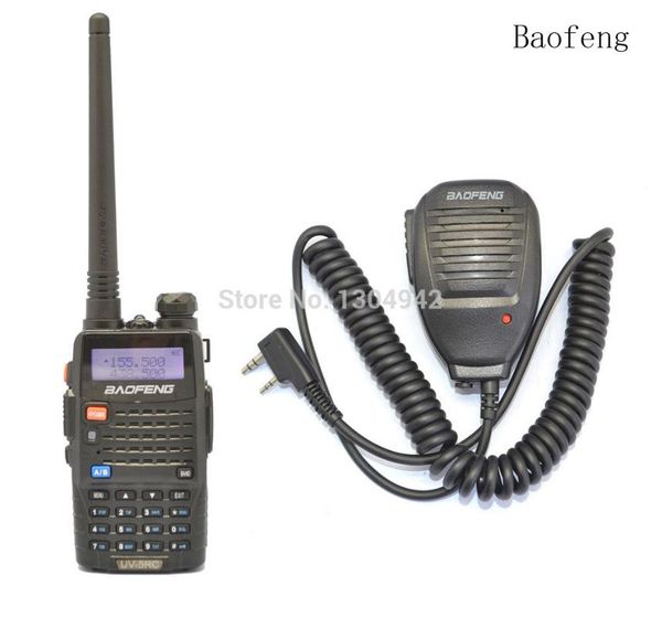 walkie talkie black baofeng uv-5rc vhf/uhf dual band ham + speaker mic handy radio receiver with headfone
walkie talkie black baofeng uv-5rc vhf/uhf dual band ham + speaker mic handy radio receiver with headfone