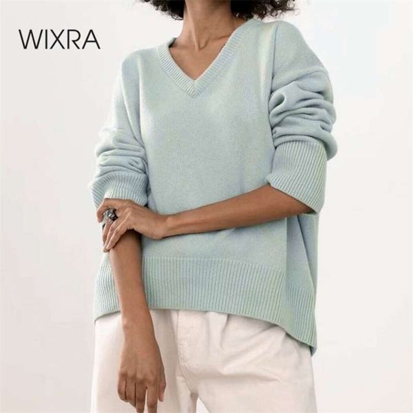 wixra v neck sweaters women pullover femme jumper korean fashion ladies solid knitwear autumn winter 210929, White;black
wixra v neck sweaters women pullover femme jumper korean fashion ladies solid knitwear autumn winter 210929, White;black