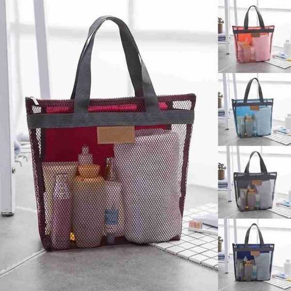storage boxes & bins travel transparent mesh portable shoulder bag fresh girl summer practical swimming outdoor beach wash makeup
storage boxes & bins travel transparent mesh portable shoulder bag fresh girl summer practical swimming outdoor beach wash makeup