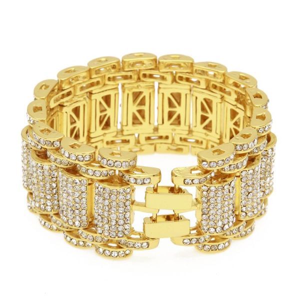 link, chain hiphop iced out bling men bracelet fashion 3.5cm/20cm long link full rhinestone bracelets male hip hop jewelry accessories, Black
link, chain hiphop iced out bling men bracelet fashion 3.5cm/20cm long link full rhinestone bracelets male hip hop jewelry accessories, Black