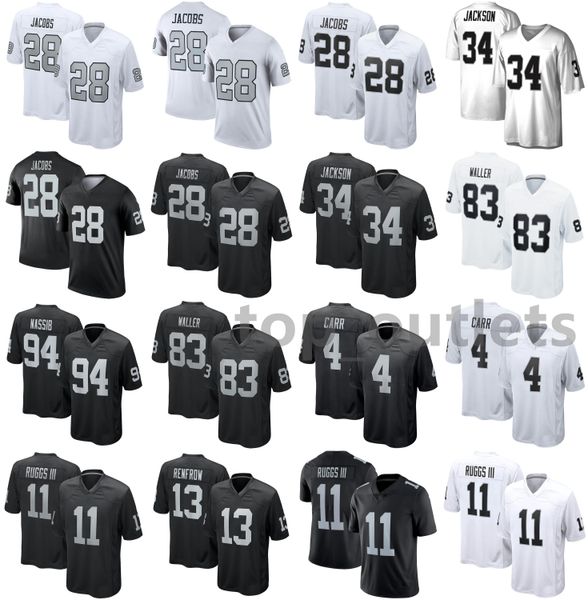 2021 raiders american football jerseys bo 34 jackson jersey carl 94 nassib darren 83 waller derek 4 carr henry 11 ruggs iii hunter renfrow s, Black;red
2021 raiders american football jerseys bo 34 jackson jersey carl 94 nassib darren 83 waller derek 4 carr henry 11 ruggs iii hunter renfrow s, Black;red