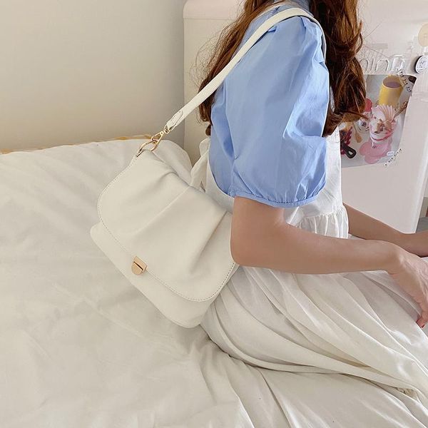 shoulder bags luxury women white armpit brand simple leather handbags designer casual pleated bag female vintage messenger
shoulder bags luxury women white armpit brand simple leather handbags designer casual pleated bag female vintage messenger