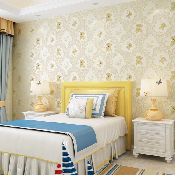 wallpapers 9.5x0.53m nonwoven bedroom children's room decoration wallpaper cute bear boy girl decorated cartoon
wallpapers 9.5x0.53m nonwoven bedroom children's room decoration wallpaper cute bear boy girl decorated cartoon