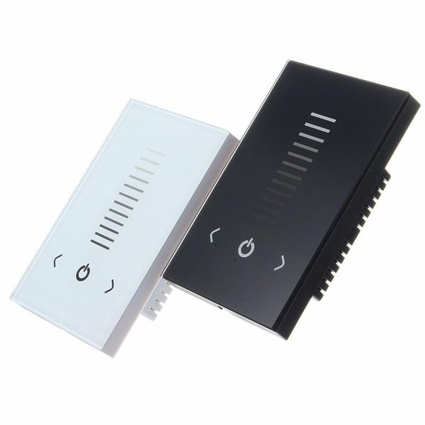 home touch panel brightness controller dimmer wall switch for single color led strip light lamp 8a dc12-24v white/black
home touch panel brightness controller dimmer wall switch for single color led strip light lamp 8a dc12-24v white/black