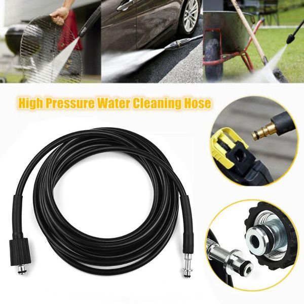 watering equipments pure copper black high pressure washer extension hose garden cleaning