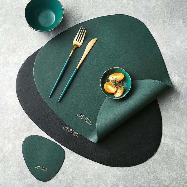 mats & pads tableware pad placemat table mat leather heat lnsulation non-slip placemats disc for kitchen dining
mats & pads tableware pad placemat table mat leather heat lnsulation non-slip placemats disc for kitchen dining