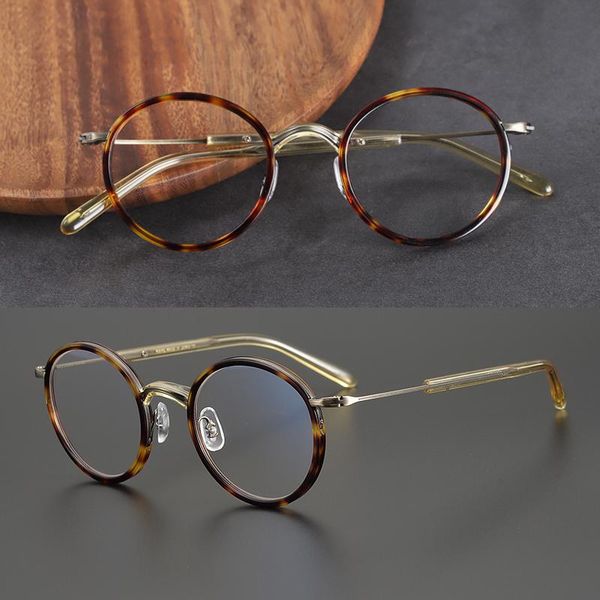 fashion sunglasses frames retro round titanium acetate reading glasses men women myopia optical eyeglasses transparent prescription eyewear, Black
fashion sunglasses frames retro round titanium acetate reading glasses men women myopia optical eyeglasses transparent prescription eyewear, Black