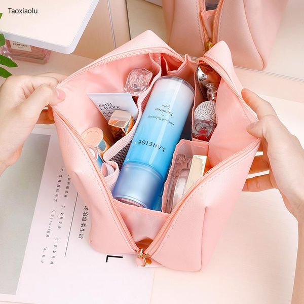 women cosmetic bag travel make up solid bags fashion ladies makeup pouch neceser organizer kits toiletry bag dropshipping
women cosmetic bag travel make up solid bags fashion ladies makeup pouch neceser organizer kits toiletry bag dropshipping