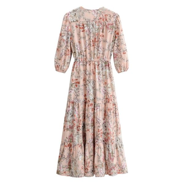 2021 Bohemia Open Buttons V neck Floral Print Dress Split Woman Tie Bow Adjust Waist Hem Slit Long Sleeve Dresses BOHO Beach, Red
2021 Bohemia Open Buttons V neck Floral Print Dress Split Woman Tie Bow Adjust Waist Hem Slit Long Sleeve Dresses BOHO Beach, Red
