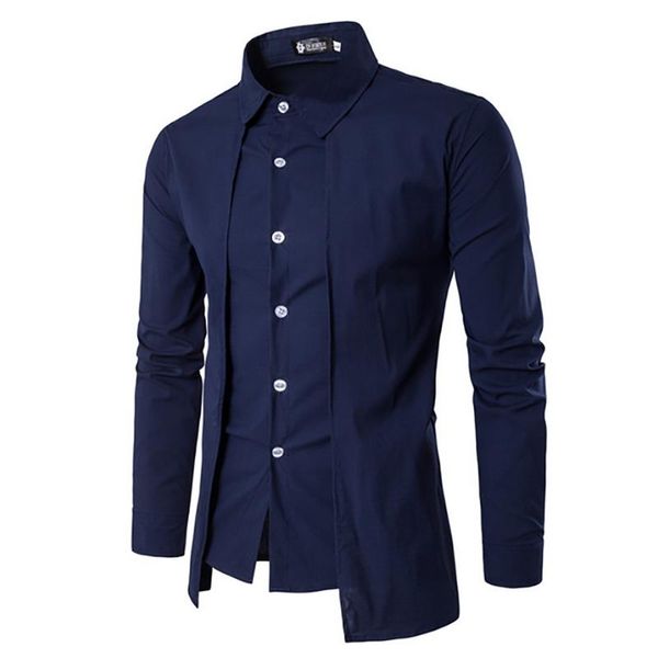 explosion models men fake two personalized double doors casual fashion long-sleeved shirt, White;black
explosion models men fake two personalized double doors casual fashion long-sleeved shirt, White;black