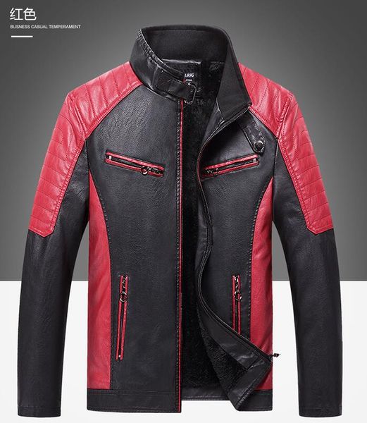 pu leather jacket men's coat autumn and winter motorcycle korean style slim trend plus velvet, Black;brown
pu leather jacket men's coat autumn and winter motorcycle korean style slim trend plus velvet, Black;brown
