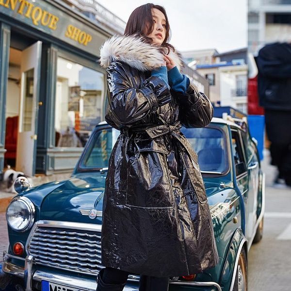 women's leather & faux female coat 100% streetwear sheepskin winter real raccoon fur duck down jacket women clothes 2021 korena genuine, Black
women's leather & faux female coat 100% streetwear sheepskin winter real raccoon fur duck down jacket women clothes 2021 korena genuine, Black