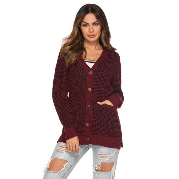 2021 new autumn knitted cardigan women single breasted ladies long sleeves sweater pockets warm winter knitwear jumper fkjg, White;black
2021 new autumn knitted cardigan women single breasted ladies long sleeves sweater pockets warm winter knitwear jumper fkjg, White;black