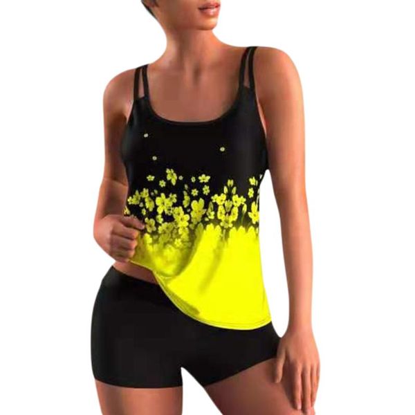 one-piece suits plus size female swimwear summer floral two-piece swimsuits strappy padded tank +solid color shorts bathing 6 colors
one-piece suits plus size female swimwear summer floral two-piece swimsuits strappy padded tank +solid color shorts bathing 6 colors