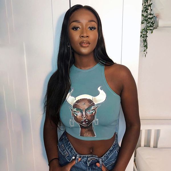 Cart0on Harajuku Tank Tops Sleeveless Cropped Top 2021 Summer Women Streetwear Casual Tank Sexy Print Slim Fashion Vest, White
Cart0on Harajuku Tank Tops Sleeveless Cropped Top 2021 Summer Women Streetwear Casual Tank Sexy Print Slim Fashion Vest, White