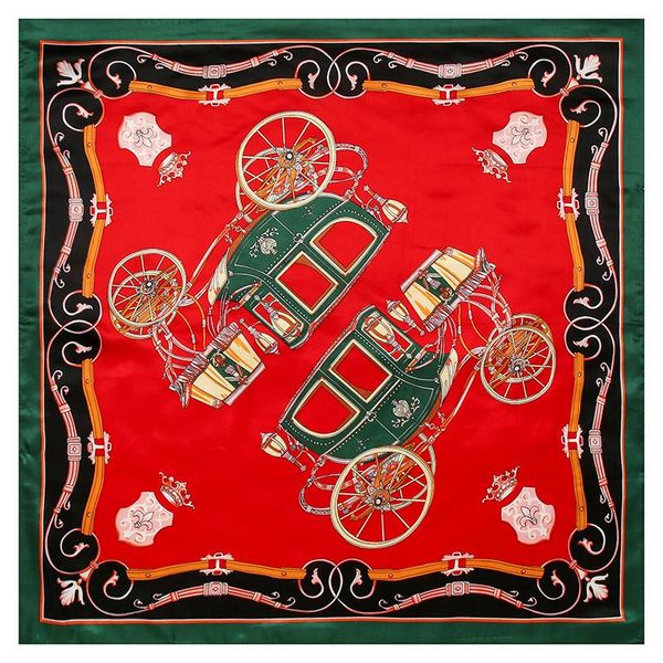 scarves carriage print bandana fashion women square scarf vintage spring summer silk head neck hair tie brand neckscarf shawl 90*90cm, Blue;gray
scarves carriage print bandana fashion women square scarf vintage spring summer silk head neck hair tie brand neckscarf shawl 90*90cm, Blue;gray